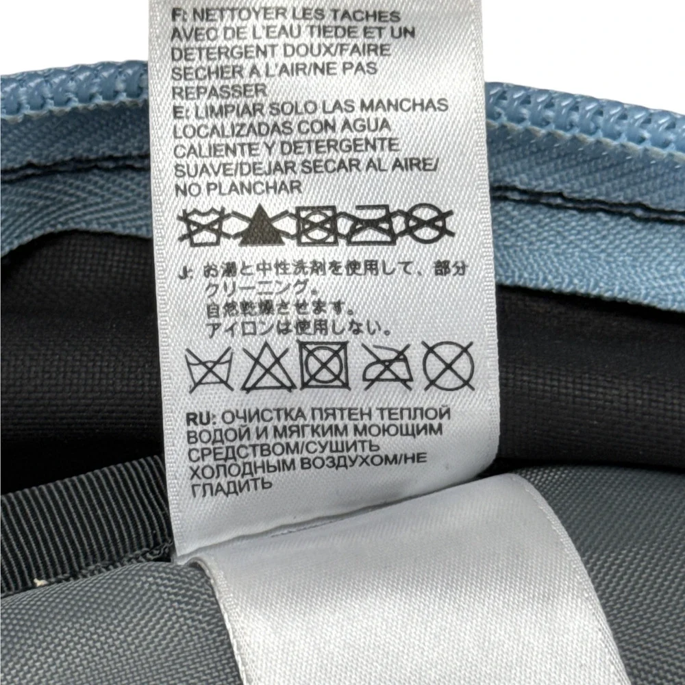 The North Face Jester Backpack Black Light Blue FlexVent Laptop Travel Bag 27L